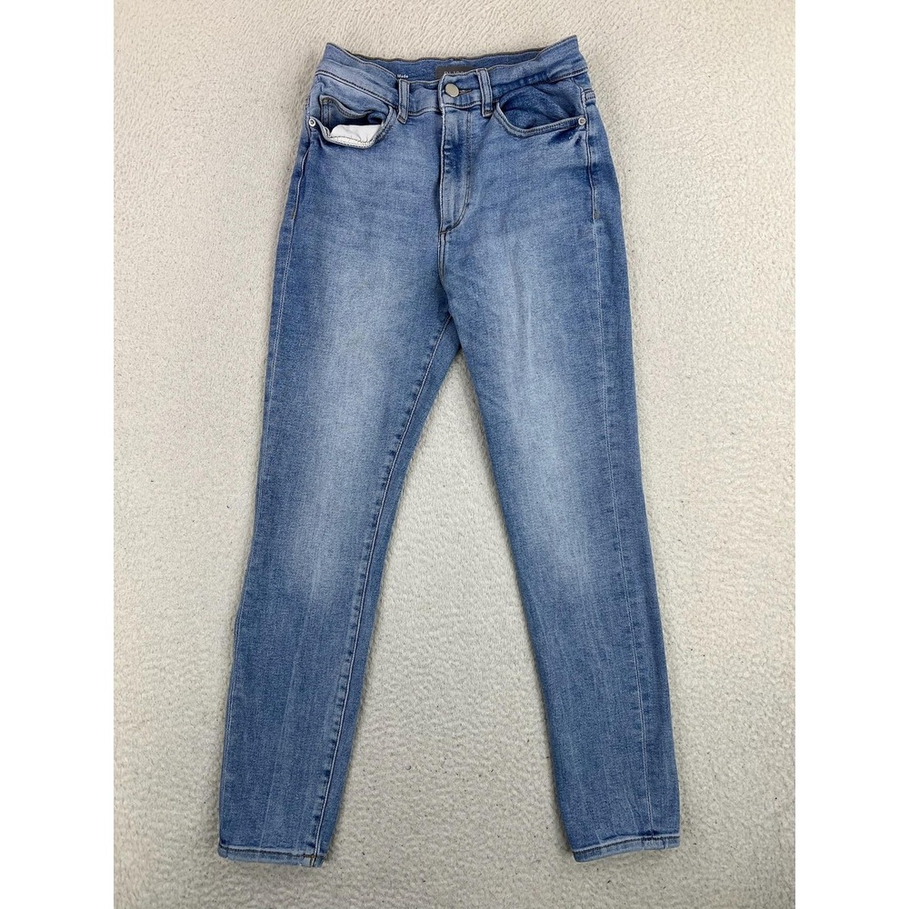 DL1961 Farrow Ankle Skinny Jeans Womens 27 Blue Sorrento High Rise Stretch Denim